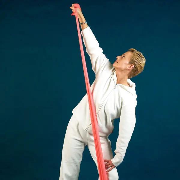 Preview: Servofit Fitnessband -  Hochelastische Latexband im 30 m Abrollspender für die Praxis