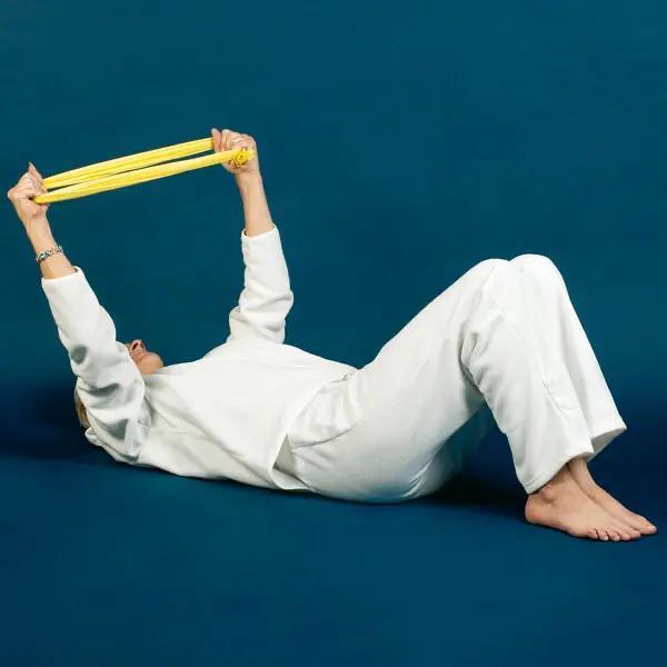 Preview: Servofit Fitnessband -  Hochelastische Latexband im 30 m Abrollspender für die Praxis