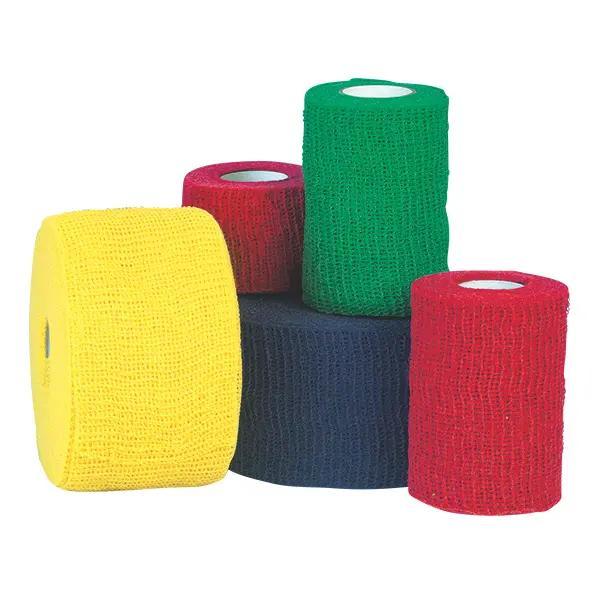 Servomull Color Haft - Elastische Fixierbinde mit Webkante (SSB-fähig)