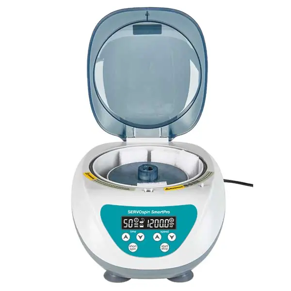 SERVOspin SMARTpro Mikro-Hämatokrit Zentrifuge mit Wechselrotoren für Micro Gefäße