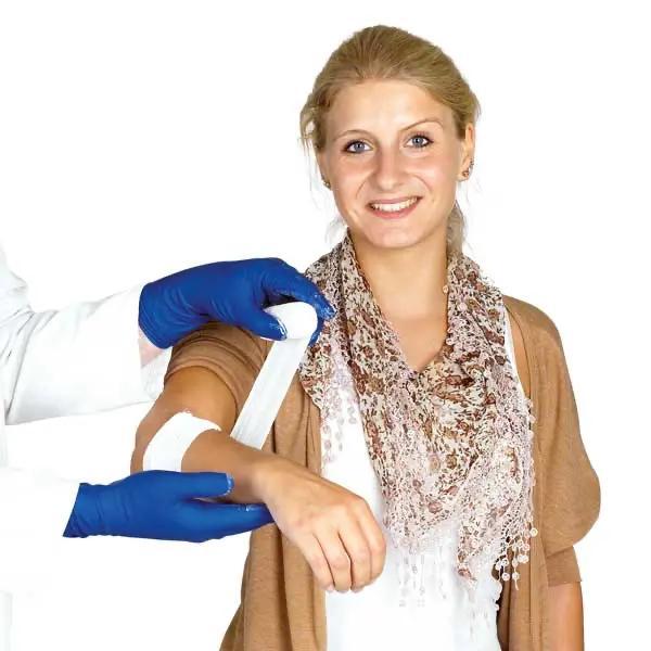 Preview: Servozink Cool - Elastische Zinkleimbinde mit besonderem Kühleffekt (SSB-fähig)