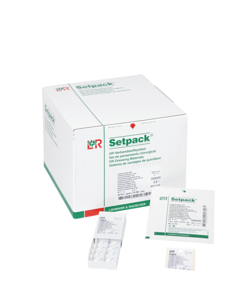 Setpack Präpariertupfer - 40 x 10 Stück steril mit Röntgenkontrastfaden (SSB-fähig)