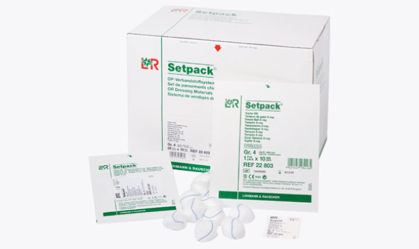Setpack Tupfer RK - sterile Mulltupfer für den direkten Einsatz im OP (SSB-fähig)
