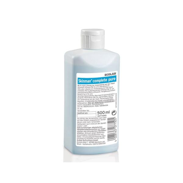 Skinman Complete pure - Viruzide Händedesinfektion, farb- und duftstofffrei 