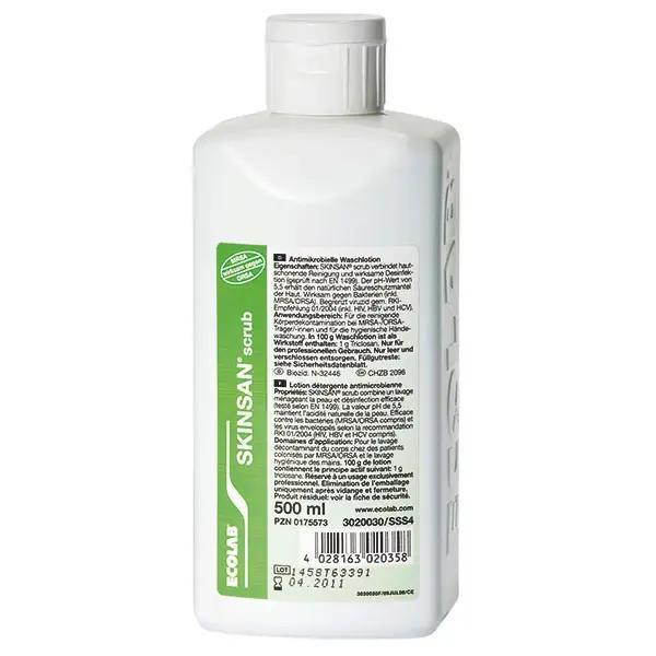 Skinsan scrub Waschlotion - Antimikrobiell, für die reinigende Körperdekontamination