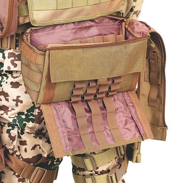 SMP-Tasche - Leere Erste Hilfe Hüfttasche  mit Parallelverschluss für schnellen Zugriff 