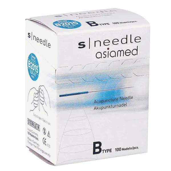 S-Needle Akupunkturnadeln - Typ B, ohne Führungsröhrchen aus medizinischem Stahl