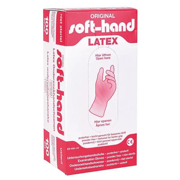 Soft-Hand Latex - Untersuchungshandschuhe, puderfrei