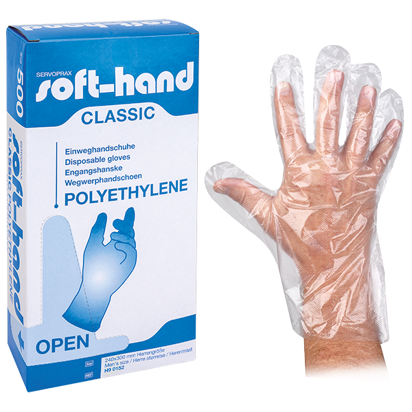 Preview: Soft-Hand Poly Classic - Einweghandschuhe
