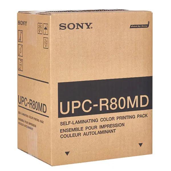 Sony Printerpapier UPC R80MD - A4-Farbdruckpaket mit Laminat-Schutzschicht