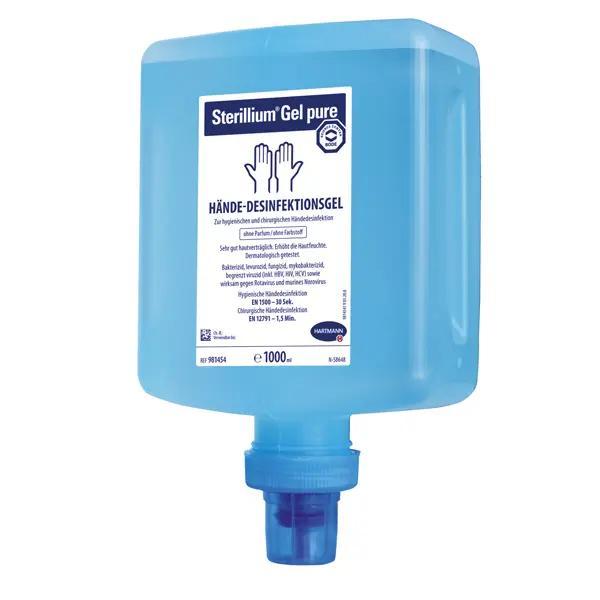 Preview: Sterillium Gel pure Händedesinfektion - auf Alkoholbasis, antimikrobiell, wasserunabhängig