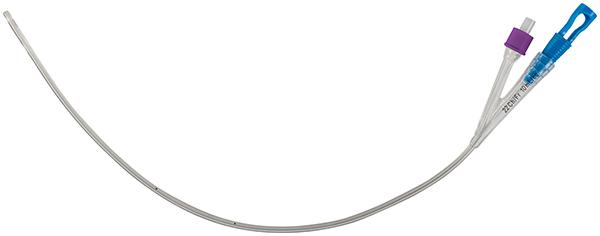 Preview: Suprapubische Silikonkatheter - Mit integriertem Ballon, Länge 40cm
