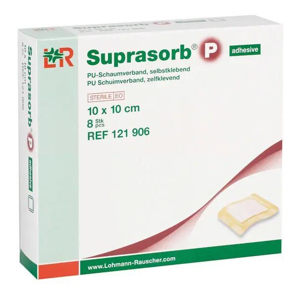 Suprasorb P - Steriler PU-Schaumverband, Bakterien- und flüssigkeitsabweisend (SSB-fähig)