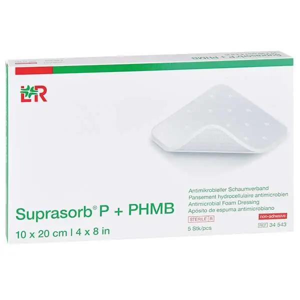 Preview: Suprasorb P plus PHMB - Steriler, antimikrobieller PU Schaumverband (SSB-fähig)