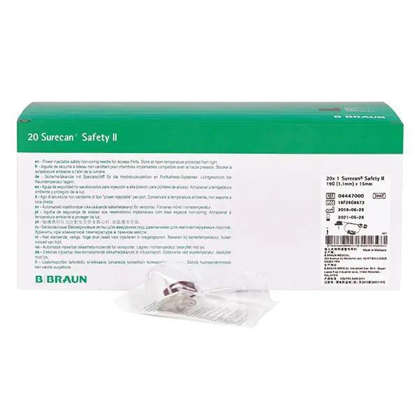 Surecan Safety II Sicherheitsportkanülen - Verwendung zur Langzeitinfusion