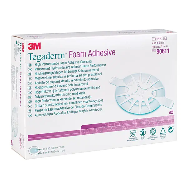 Tegaderm Foam Adhesive 3M - Schaumverband mit Kleberand (SSB-fähig)