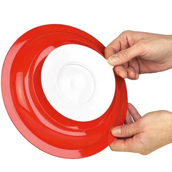 Preview: Teller mit Innenrand und Antirutsch-Unterseite - Durchmesser 30 cm