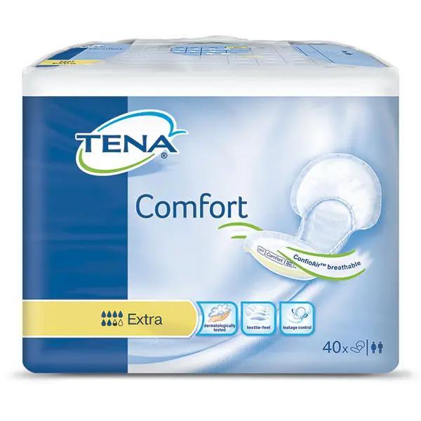 Preview: Tena Comfort Vorlagen - Mit Querelastik für optimale Saugfähigkeit und besseren Sitz