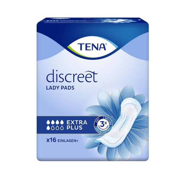 Tena Lady Einlagen - Discreet Extra Plus