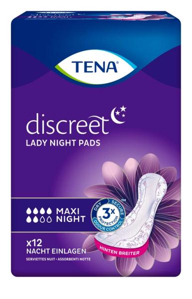 Tena Lady Einlagen - Discreet Maxi Night