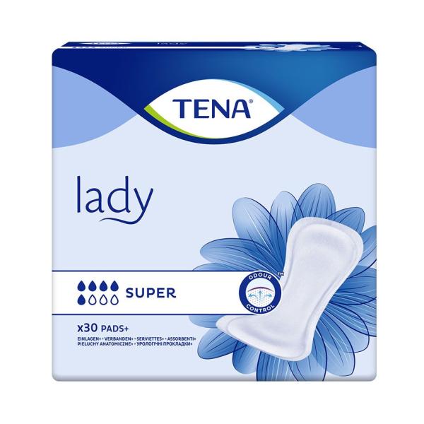 Tena Lady Einlagen - Super - Für mittlere bis schwere Blasenschwäche