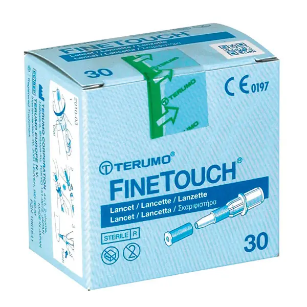 Terumo Finetouch Lanzetten - Hohlnadel mit minimaler Einstichtiefe
