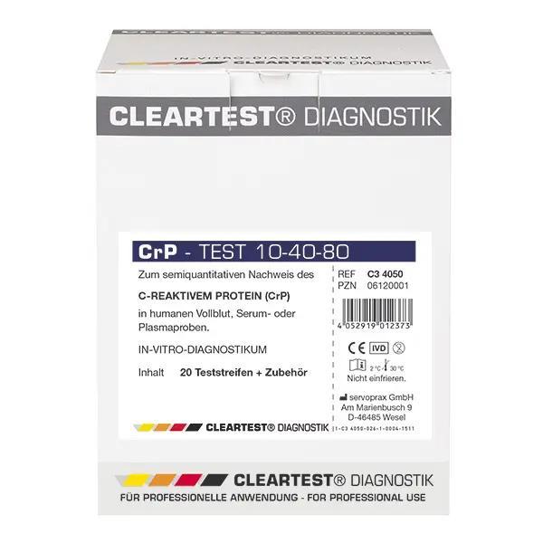 Test CRP 10/40/80 - Entzündungsparameter Schnelltest - Auswertung nach 5 Minuten