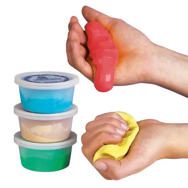 Preview: Therapiekitt - Aus speziellem Silicon hergestellte Handtrainer zum Training der Hand