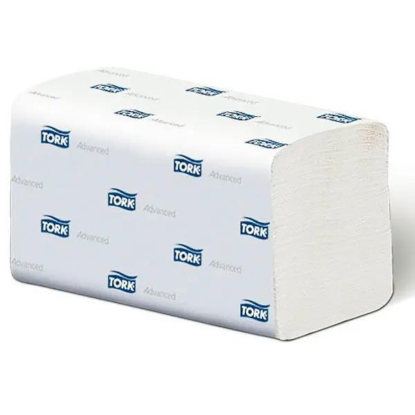 Tork Advanced Handtuch Interfold - Optimierter Verbrauch durch Einzelblattentnahme