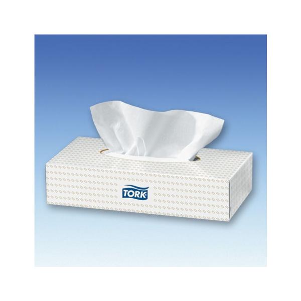 Tork Kosmetiktücher - 20 x 20,8 cm, Hochweißes 2-lagiges Tissue