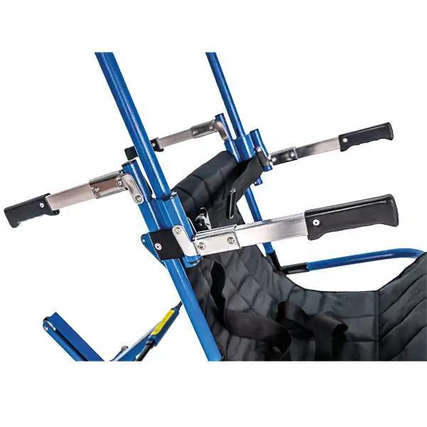 Preview: Trans-Chair Evakuierungsstuhl mit klappbaren Armlehnen - Max. Belastbarkeit 159 kg