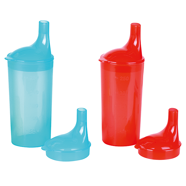 Trinkbecher mit langem Mundstück - Volumen 250 ml