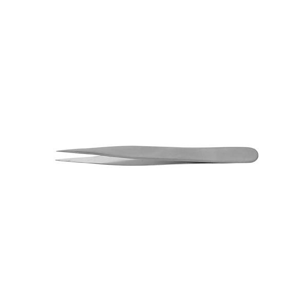 Uhrmacherpinzette gerade - vorn spitz, rostfreier martensitischen Stahl, magnetisierbar