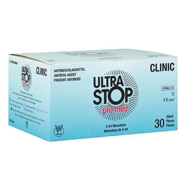 Preview: Ultra Stop Pro Med Monodose - Einzeln steril verpackte Antibeschlagmittelportion für OP
