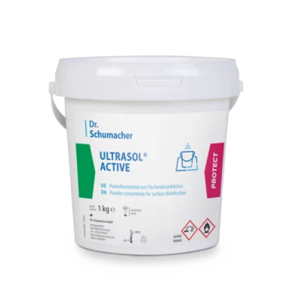 Preview: ULTRASOL active Flächendesinfektion - Pulverkonzentrat für die professionelle Nutzung