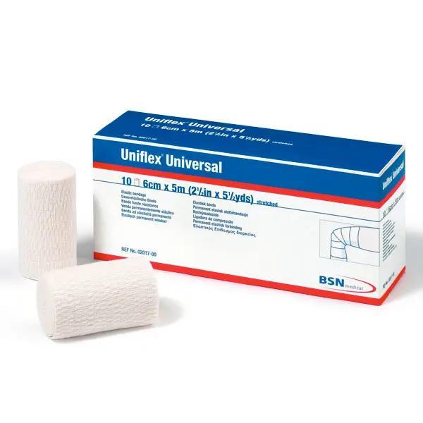 Uniflex Universal - Dauerelastische Universalbinde, 90% Dehnbarkeit, waschbar (SSB-fähig)