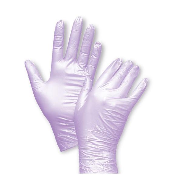 Preview: Unigloves FANCY Violet -Nitril Untersuchungshandschuhe, unsteril, puderfrei