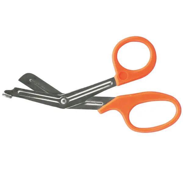 Preview: Universal Mehrzweckschere -  Stumpfe Enden, Kunststoffgriffe in 5 Farben, 18,5cm lang