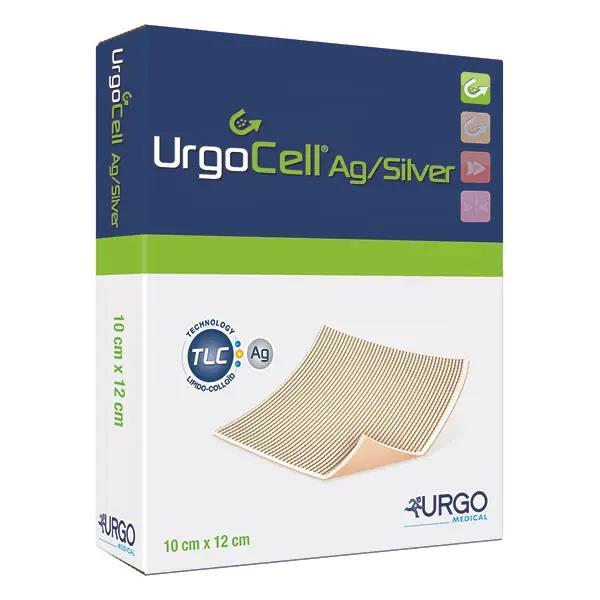 Urgo Cell Silver - Nicht haftende Polyurethan-Schaumstoffkompresse mit TLC-Ag  10 x 12 cm