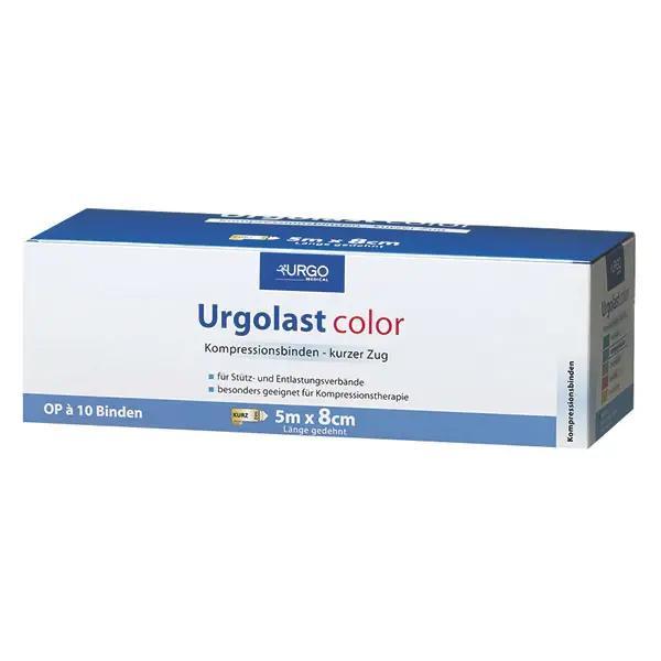 Urgolast Color/Color Mix - Dauerelastische Binden mit kurzem Zug, 80% Dehnbarkeit (SSB-fähig)