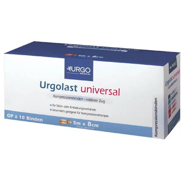 Urgolast universal - Dauerelastische Universalbinde mit mittlerem Zug, 130% Dehnbar (SSB-fähig)