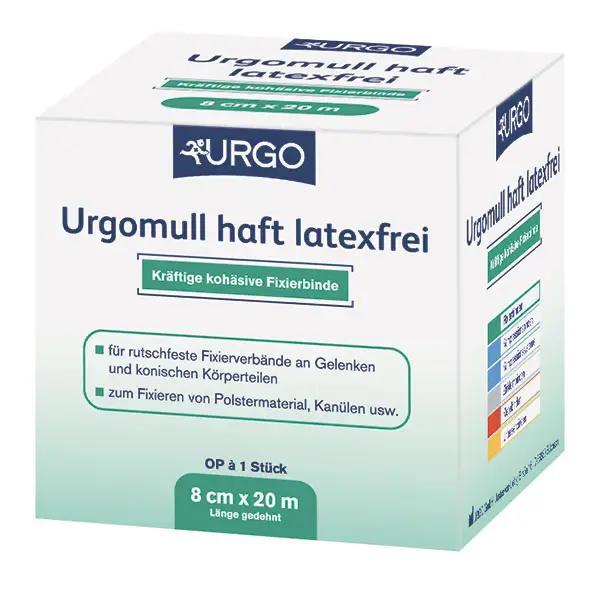Urgomull haft, latexfrei - Fixierbinde, weiß, auf sich selbst haftend (SSB-fähig)