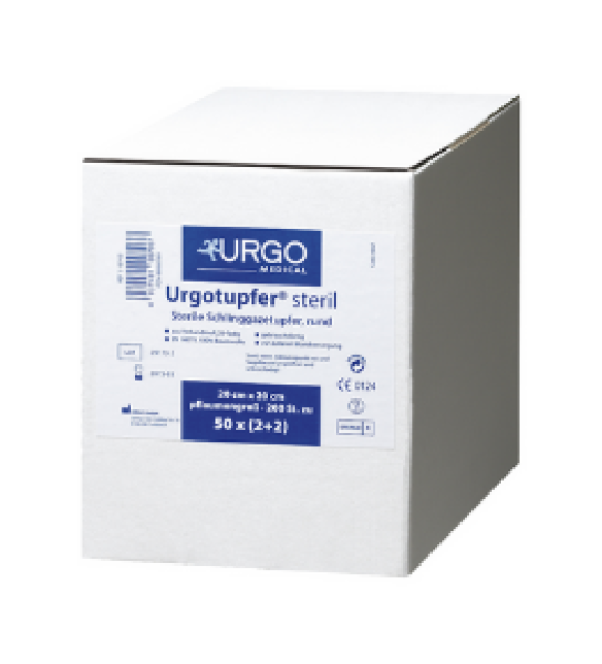 Preview: Urgotupfer - Schlinggazetupfer zur äußeren Wundversorgung (SSB-fähig)
