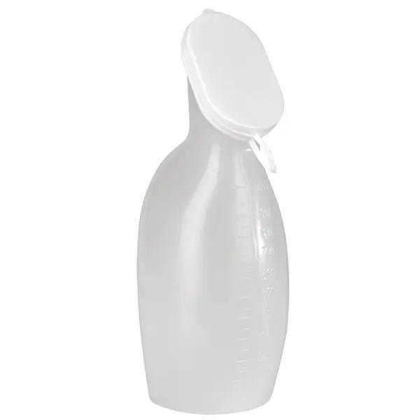 Preview: Urinflasche für Frauen - Mit festschließendem Deckel - Volumen 1 Liter