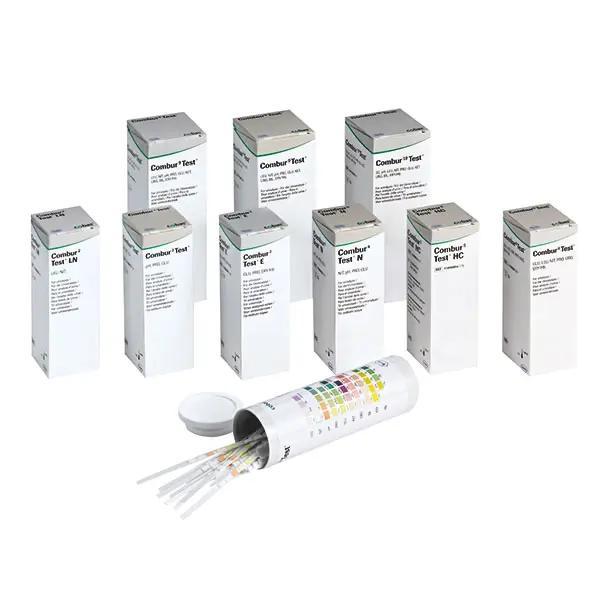 Urinteststreifen von Roche - visuelle Bestimmung von Urinparametern - Combur 7-Test