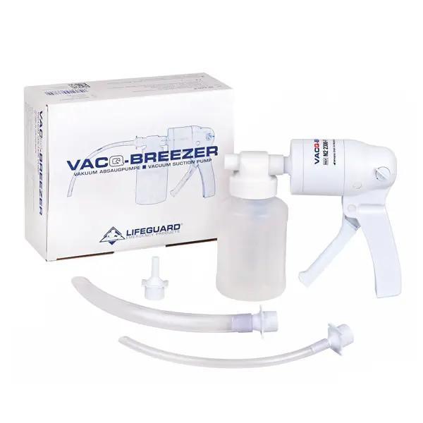 Vakuum Absaugpumpe Spezial-Set mit Absaugbehälter, Yankauer Softkatheter, Universaladapter