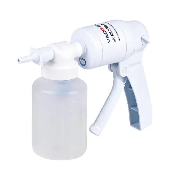 Preview: Vakuum Absaugpumpe Spezial-Set mit Absaugbehälter, Yankauer Softkatheter, Universaladapter