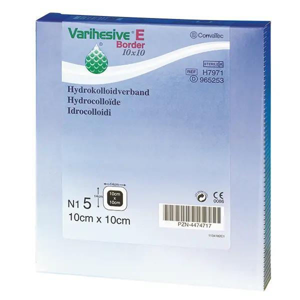 Varihesive E Border - Hydrokolloidverband zur Versorgung von problematischen Körperstellen (SSB-fähig)