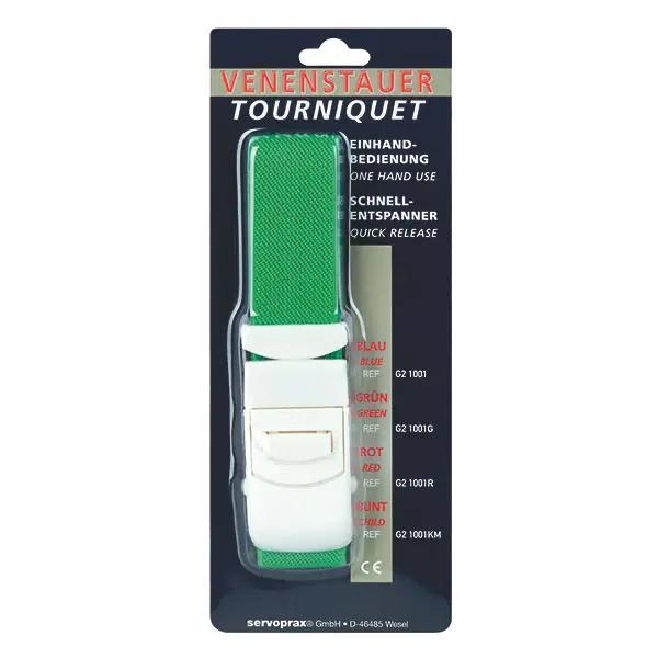 Preview: Venenstauer - Stauband mit Kunststoffverschluss zur Blutentnahme oder Infusion