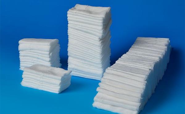 Preview: Verbandmull handgelegt unsteril - 20-Fädig, aus 100% Baumwolle, Sterilisierbar (SSB-fähig)